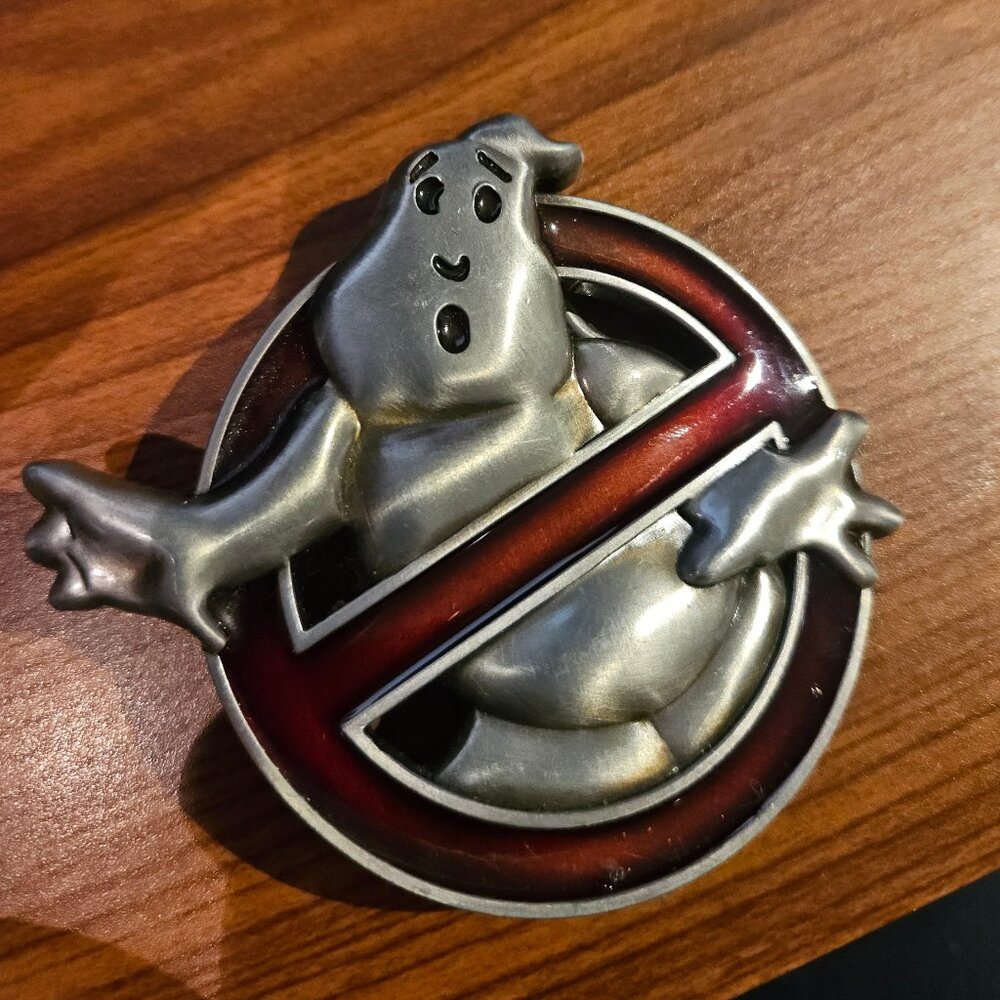 Ghostbusters belt buckle
